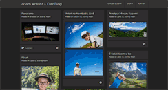 Desktop Screenshot of blog.wolosz.pl